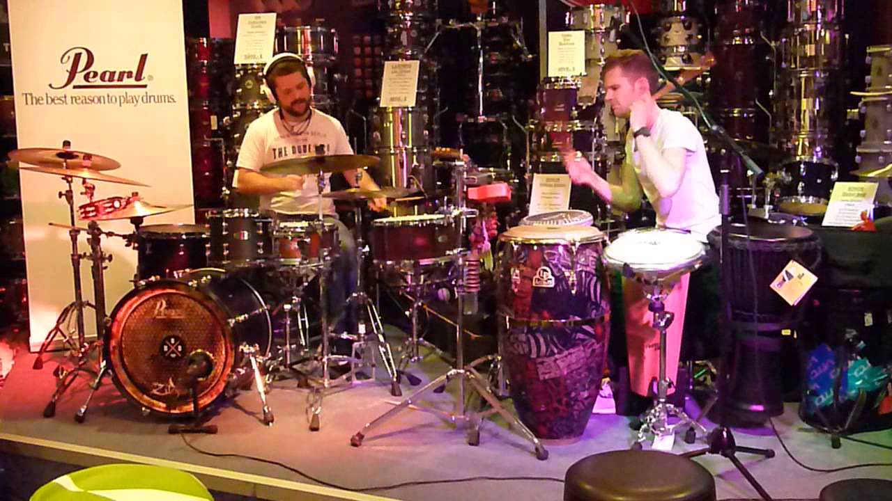 Hendrik Lensing & Max Klaas (Filou) - House of Drums Bochum
