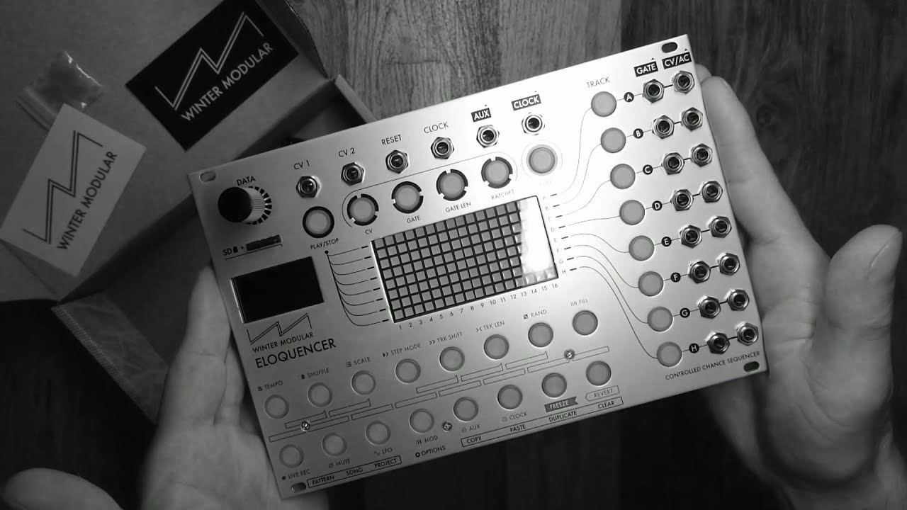 Winter Modular Eloquencer silver (Eurorack Sequenzer)