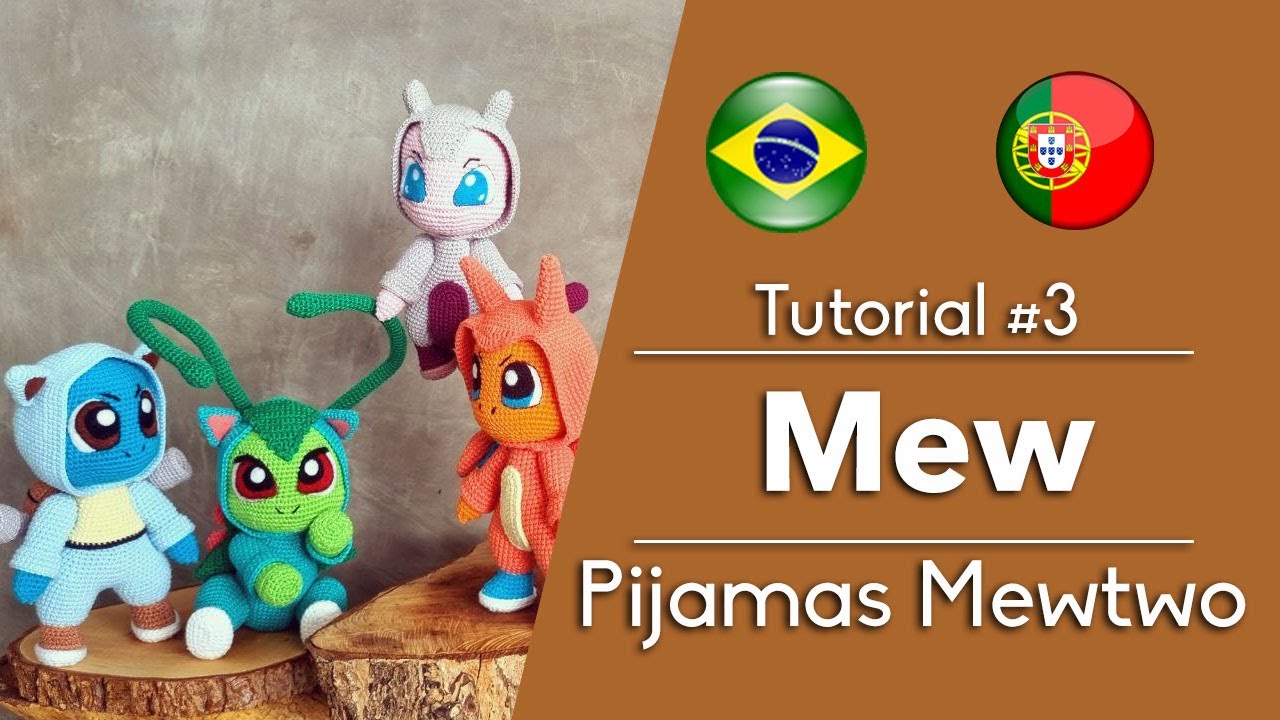 Mew com Pijamas de Mewtwo | PT-BR & PT Padrão #3