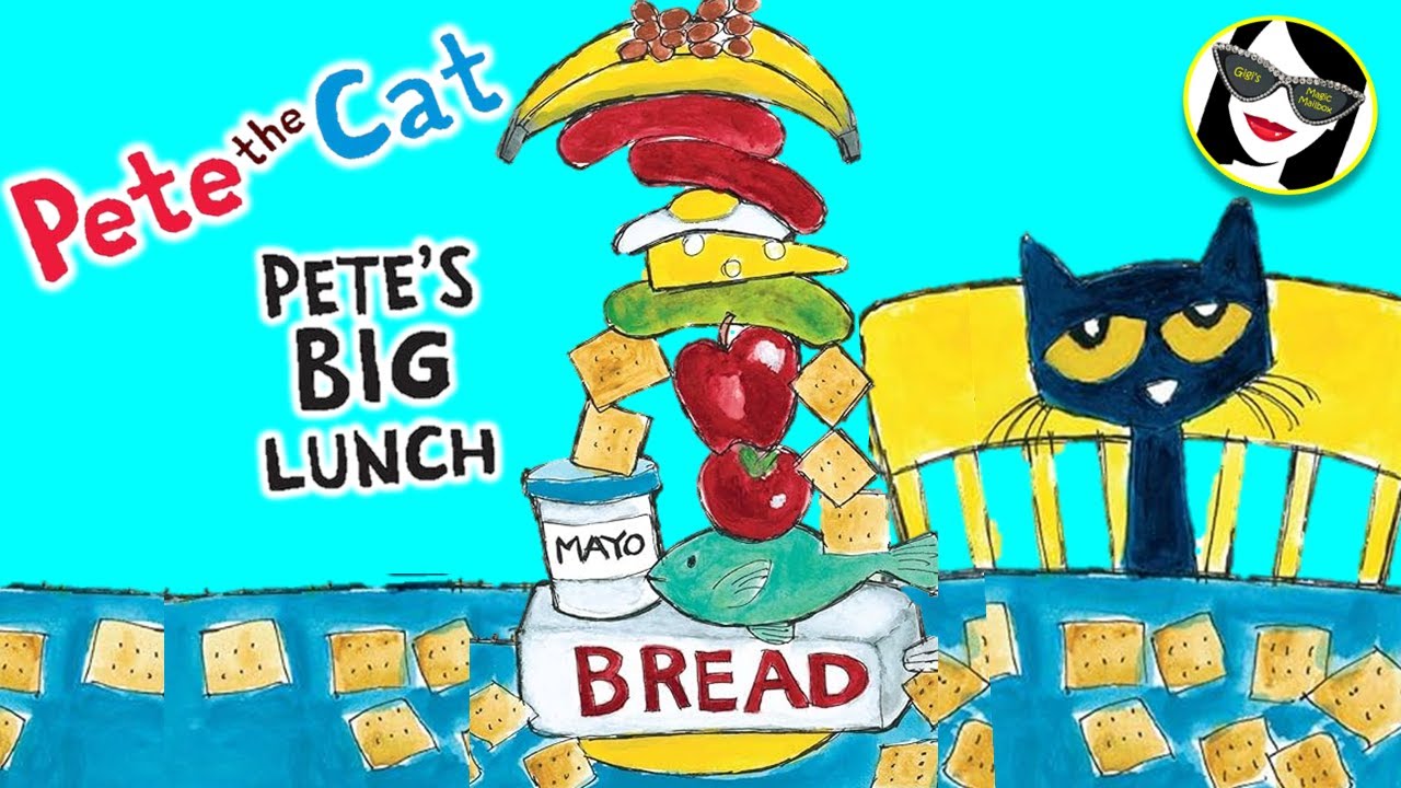 Pete the Cat's Big Lunch AND the Perfect Pizza Party Read Aloud