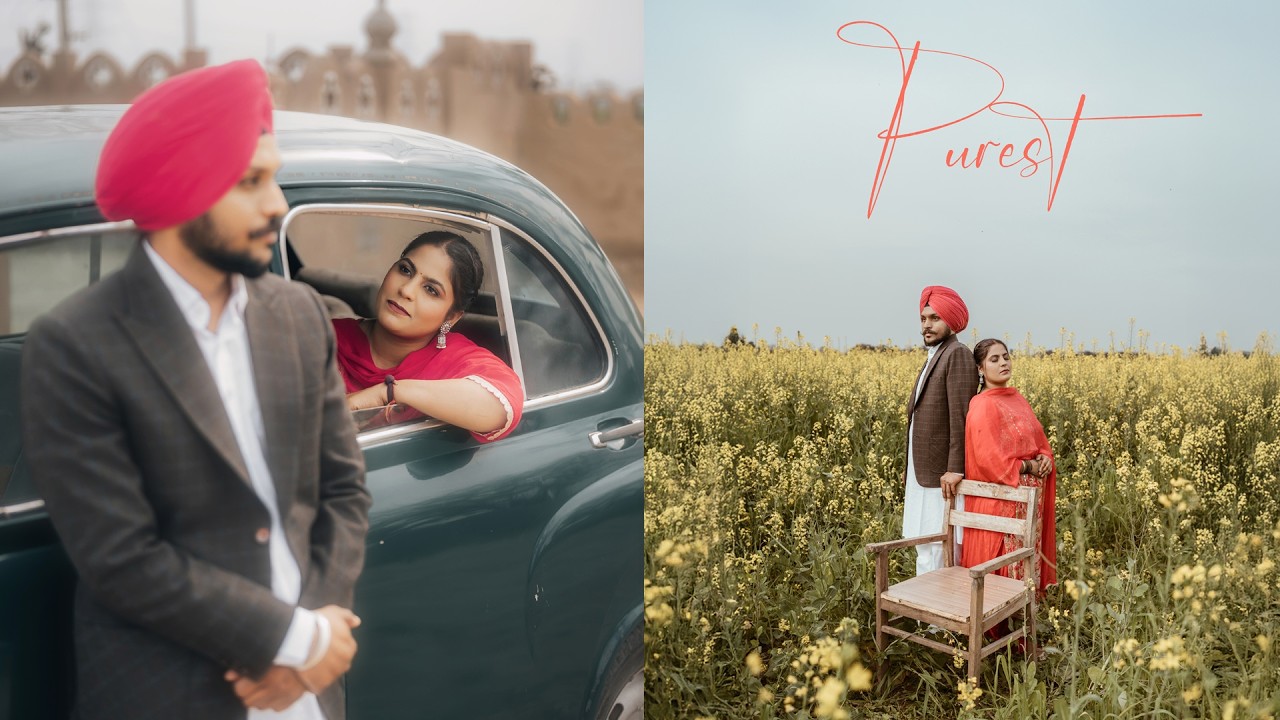 4k Pre Wedding Simran & Gagan || Lovely Singh Photography M 95018-60017