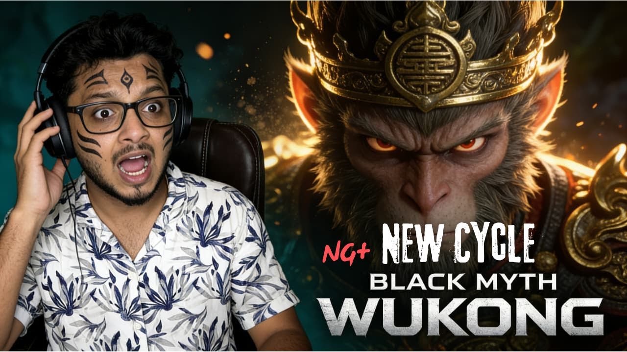 BLACK MYTH WUKONG LIVE | Noob to Pro Journey 🐒🔥NG+4 @Rakshlive