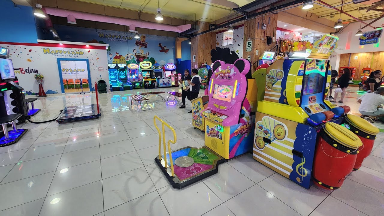 Video Game Arcade Tours - Happyland (C.C. La Rambla Brasil, Lima, Peru) 🇵🇪