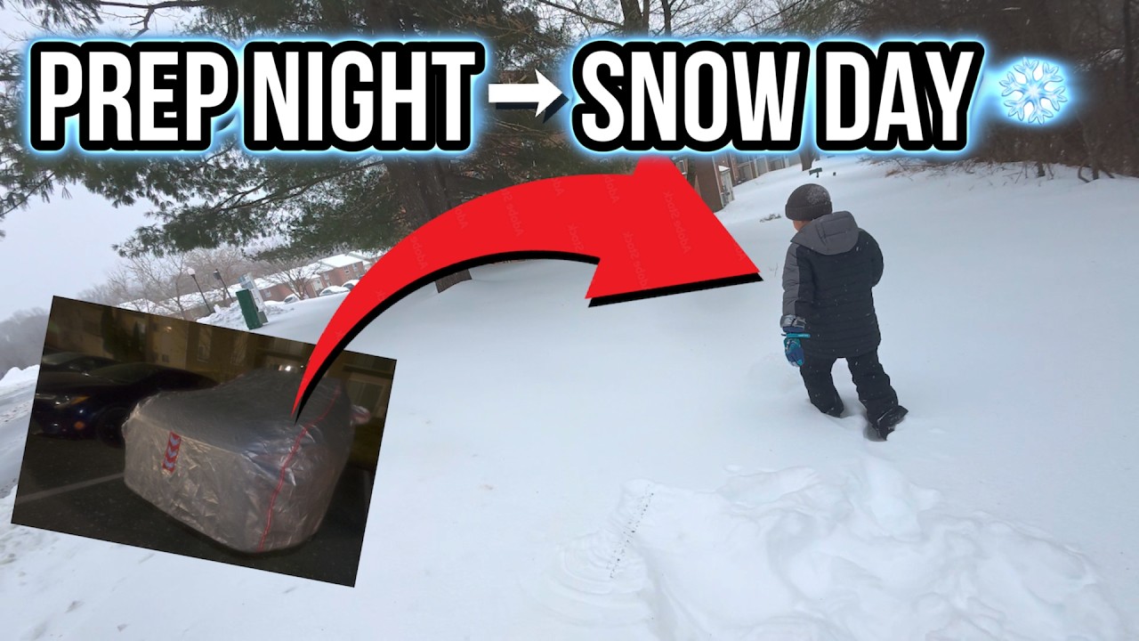 Winter Storm Prep + Snow Day POV | Daily Life Vlog