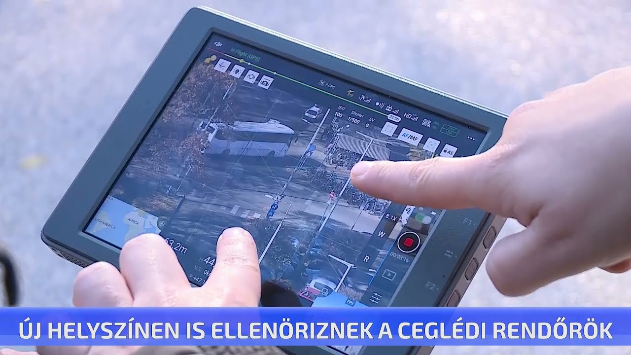 Új helyszínen is ellenőriztek a ceglédi rendőrök