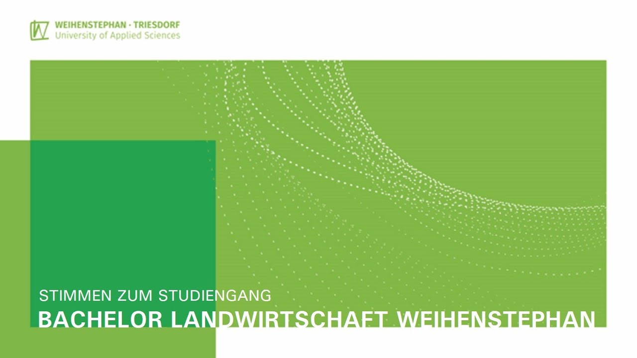 Stimmen zum Studiengang – Landwirtschaft am Campus Weihenstephan