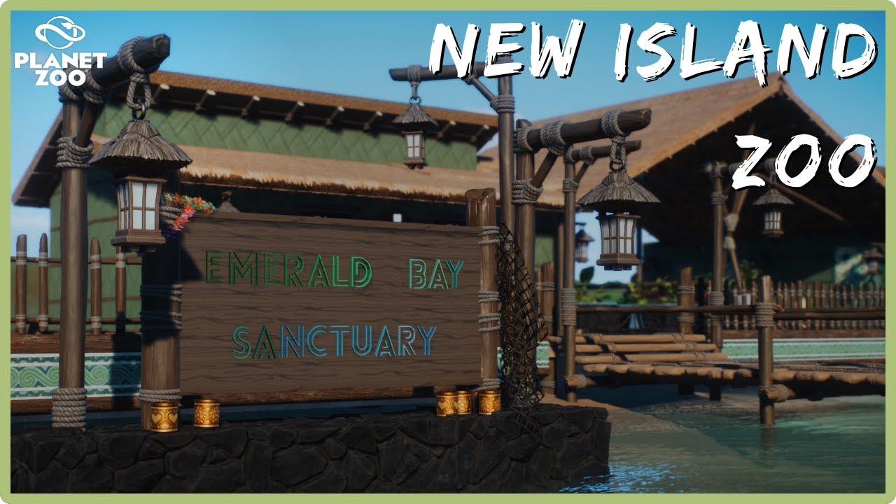 Creating a Harbor & Entrance | Emerald Bay Sanctuary | EP.1 | Planet Zoo Oceania DLC | Speedbuild