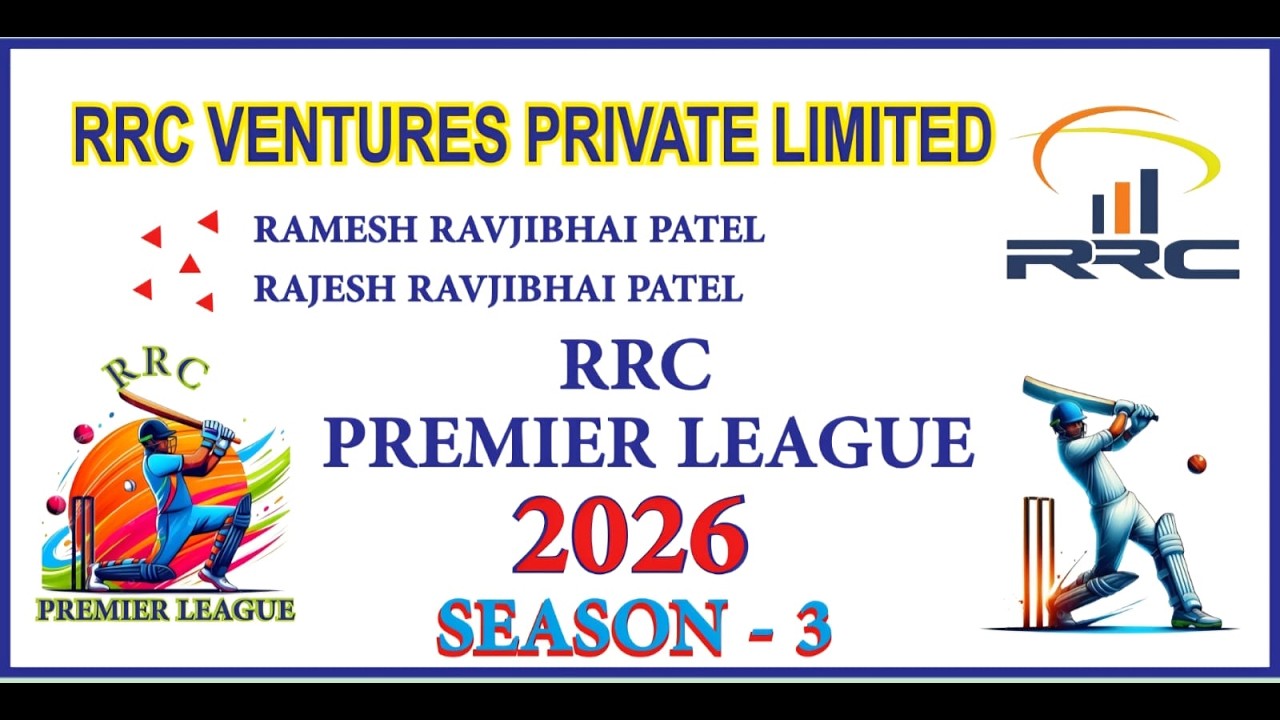 RRC PREMIER LEAGUE 2026 (SEASON-3)