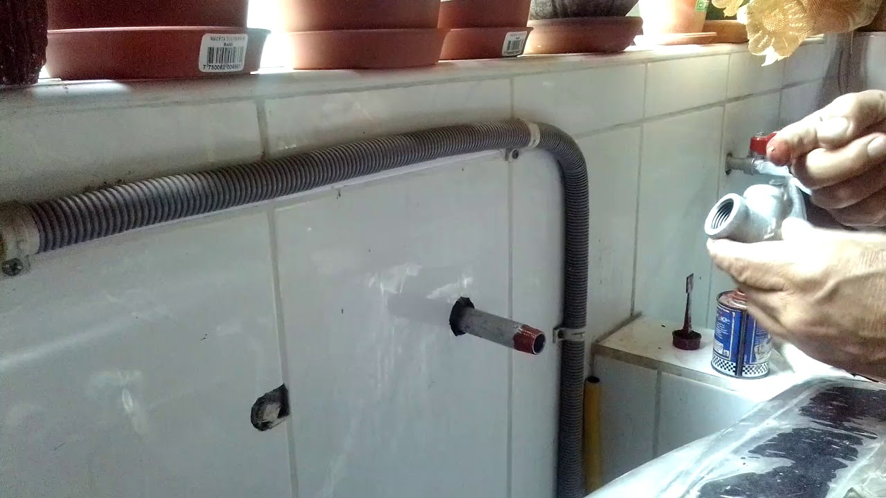 Como colocar una T para colocar dos grifos para agua