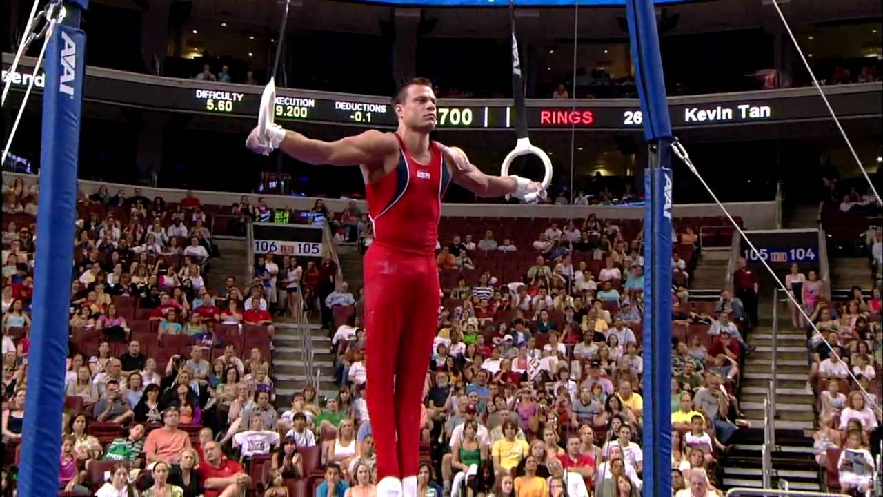 David Durante - Still Rings - 2008 Olympic Trials - Day 2 - Men