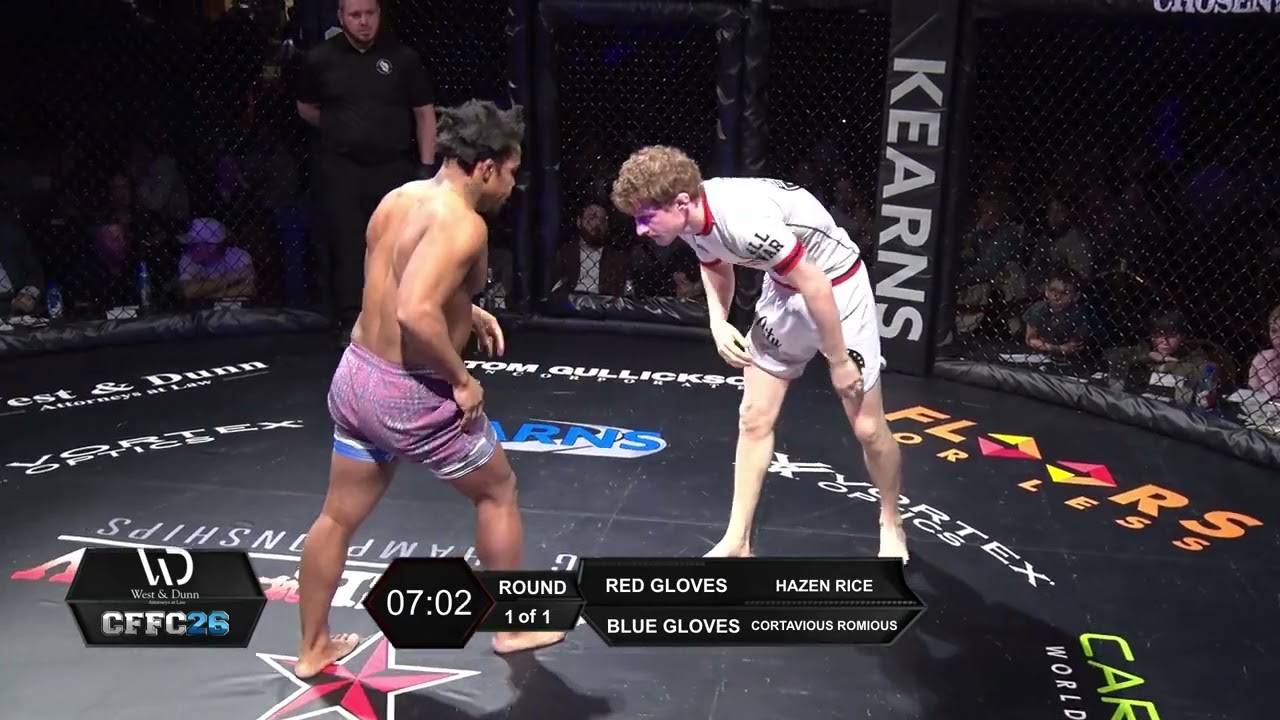CHOSEN FEW FIGHTING CHAMPIONSHIP Hazen Rice VS Cortavious Romious