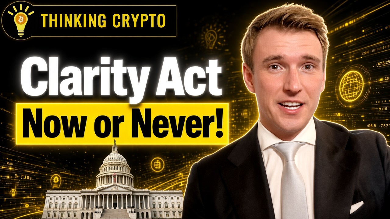 Огромная неделя для крипты: голосование по закону Clarity Act в Сенате! | Рон Хаммонд