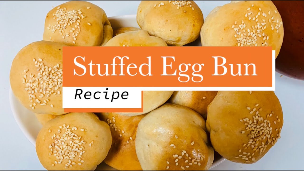 Stuffed Egg Bun Recipe | #Healthy Wheat Flour Stuffed Egg Bun Recipe at Home | Shinz Kitchen #43