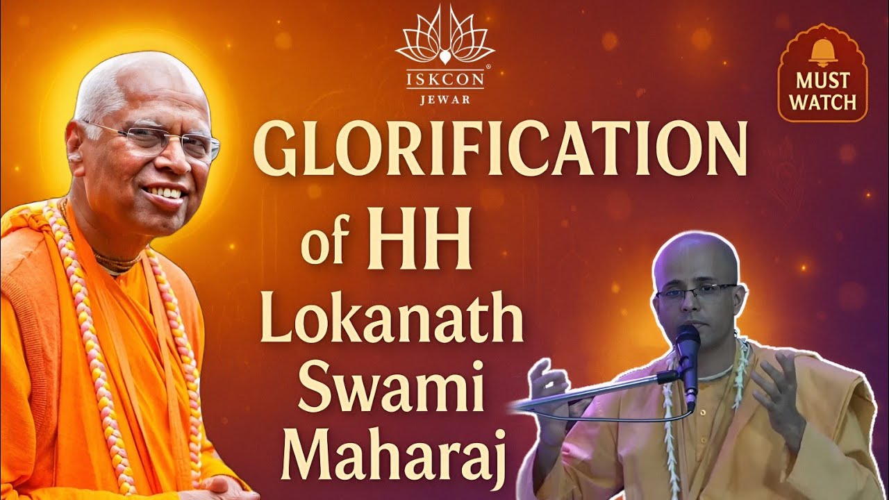 HH Loknath Swami Maharaj glorification by Hg Radhakund Prabhu ji