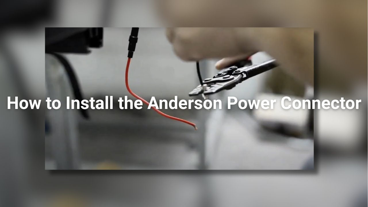 How to Install the Anderson Power Connector of Naturnest Roof Top Tent