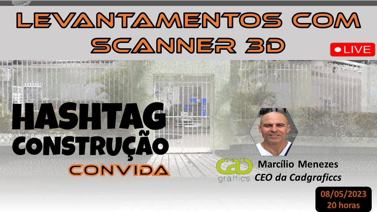 Levantamento Cadastral com Laser Scanner 3D - do físico para o digital inteligente.