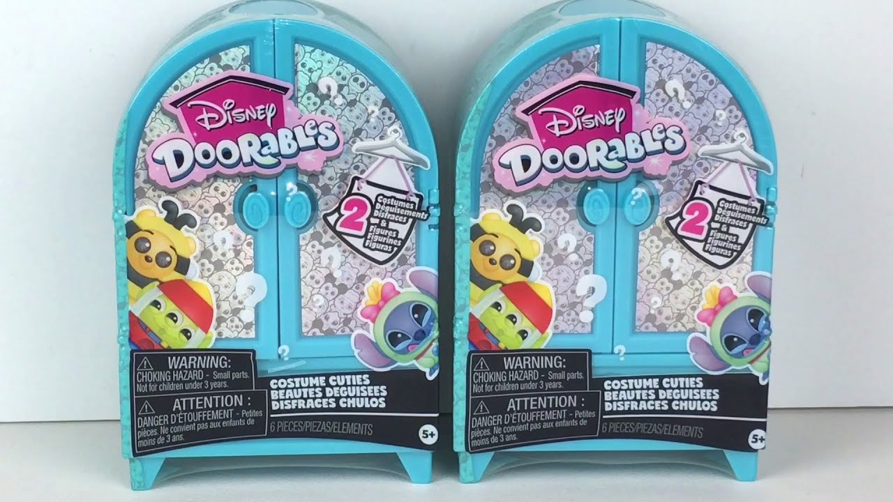 Вторник за 10 долларов: милашки-костюмы Disney Doorables ✨ Открытие и обзор скрытой упаковки #dis...
