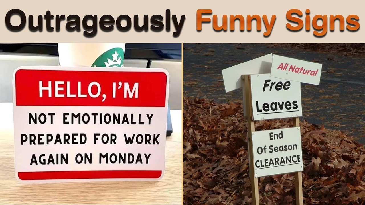 Outrageously Funny Signs You Won’t Believe Exist – The Internet Can’t Stop Laughing! || Sign Hub