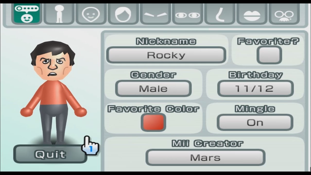 Rocky Balboa - Rocky - Mii 1417