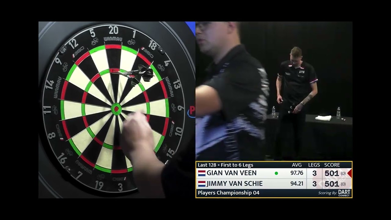 Gian Van Veen vs Jimmy Van Schie | Players Championship 4 2026 🎯