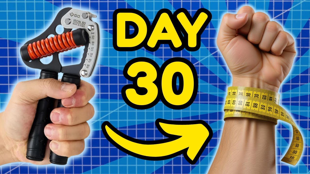 Zwiększ objętość swojego nadgarstka w 30 dni! ✊ GD IRON GRIP 80 💪