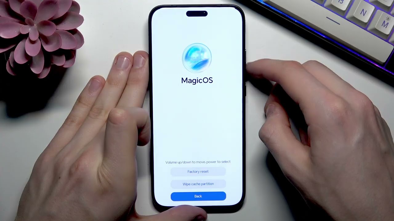 Как сбросить пароль на HONOR Magic8 Pro