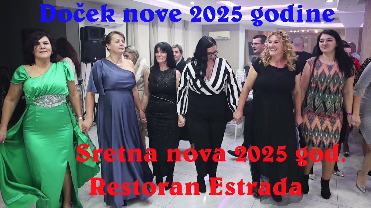 Doček nove 2025 godine Rest Estrada Muz Dijana Omić,Asim Selimović i Mirza Bend