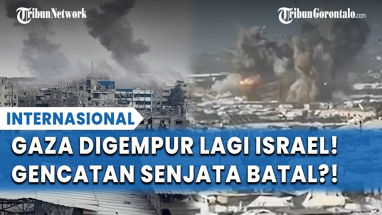 Upaya Damai Terancam, Israel Kembali Gempur Gaza hingga Tewaskan 21 Warga Sipil!