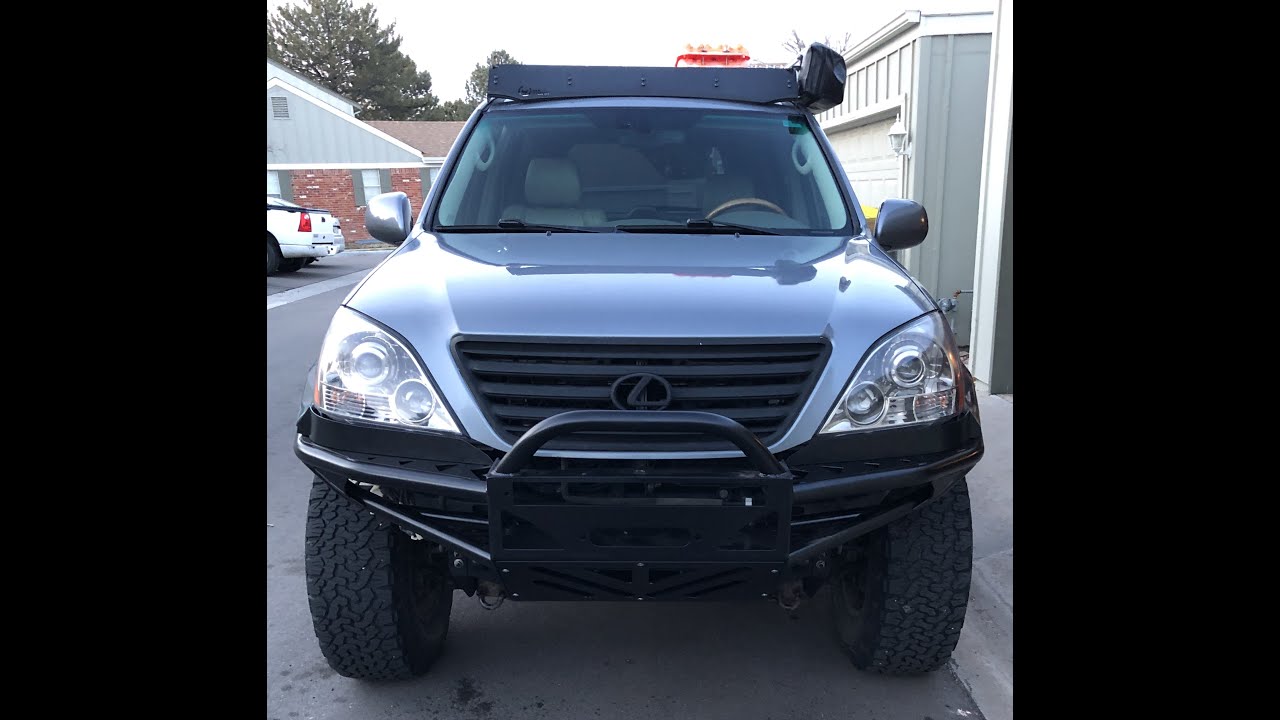 Lil B's Front Bumper Install Lexus GX470 #gxor #ohv #gxdad