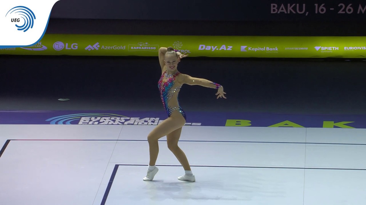 Dora AKOSHEGYI (HUN) - 2019 Junior Aerobics Europeans, individual women final