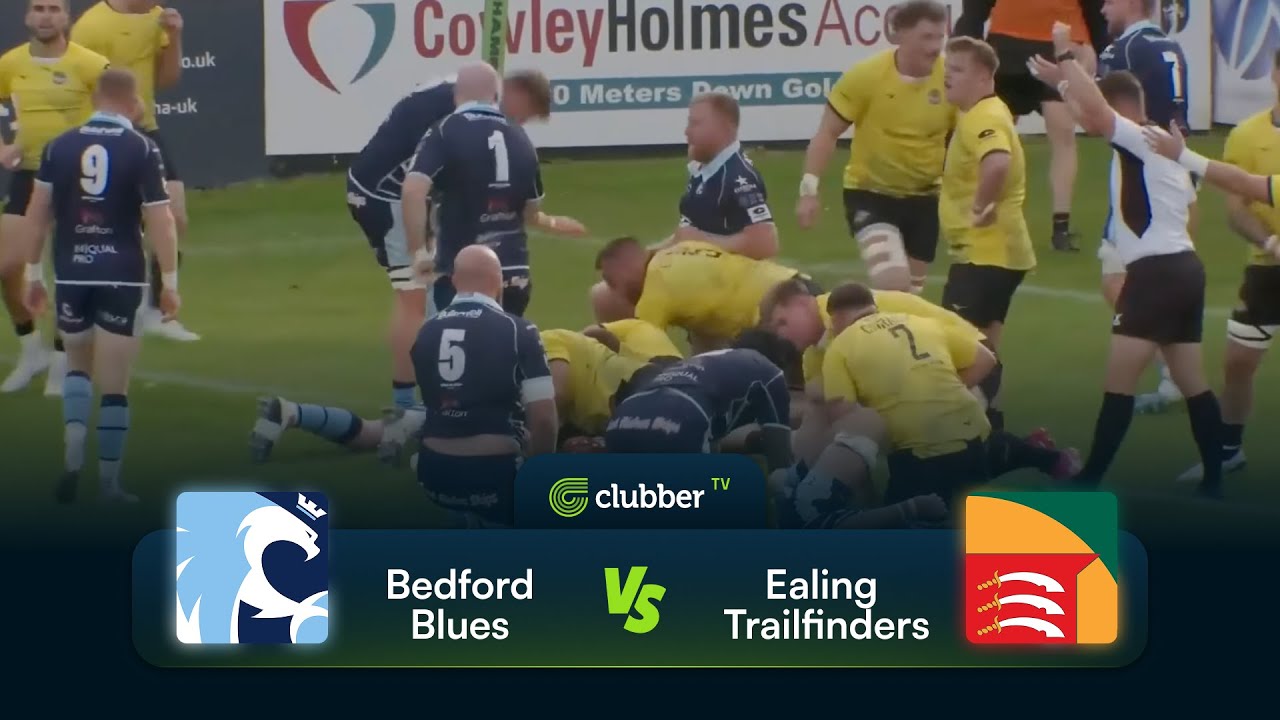 Bedford Blues vs Ealing Trailfinders | Champ Rugby | 04/10/2025