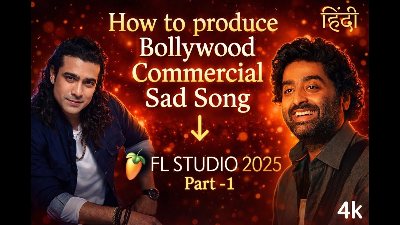 How to Produce Bollywood Sad Song In FL Studio | FL Studio Beat Making Hindi | Part 1