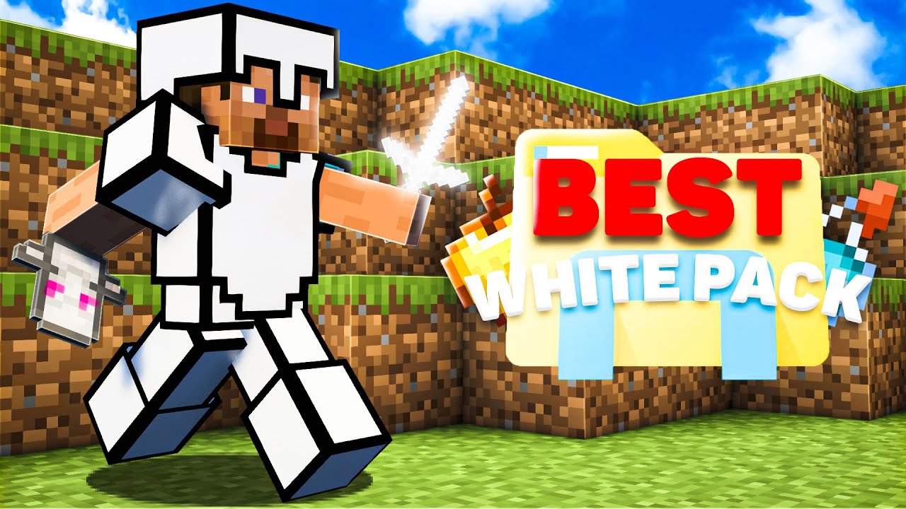 Best WHITE Texture Packs PvP 1.21+