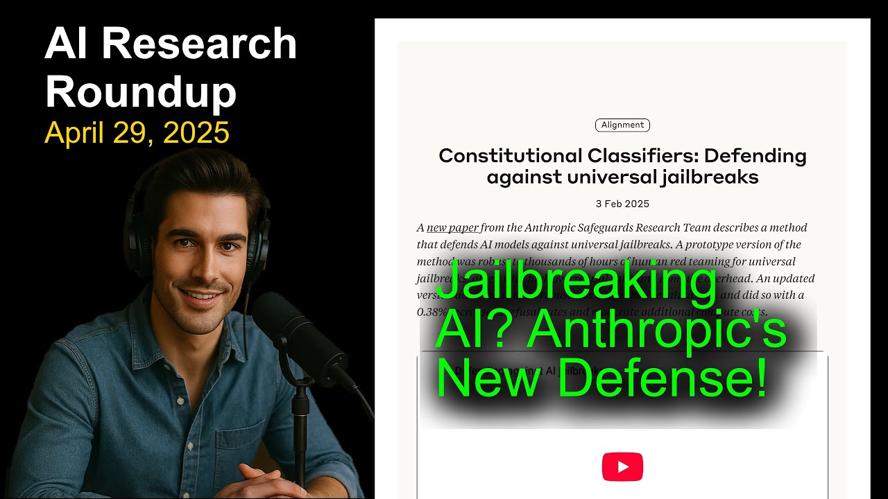 Jailbreaking AI? Anthropic's New Defense!