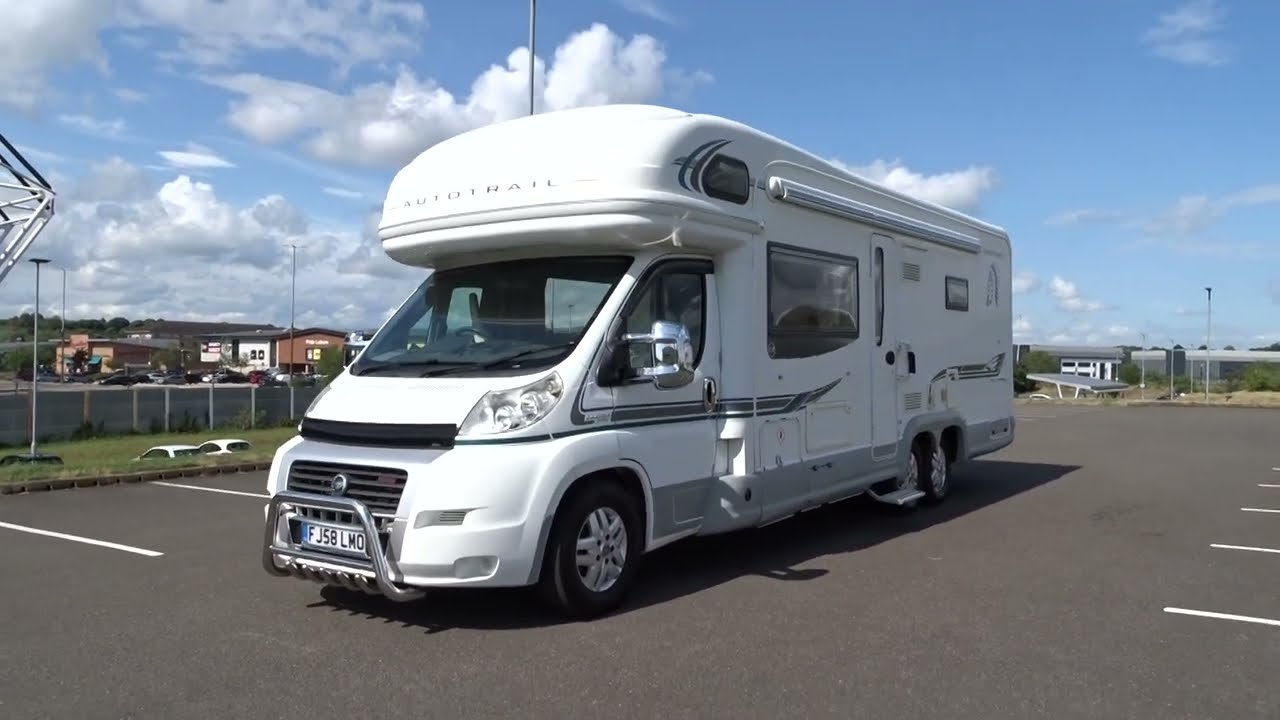 2008 FIAT AUTOTRAIL CHIEFTAIN SE MOTORHOME 3.0 DIESEL 6 BERTH TAG AXLE 19K MILES