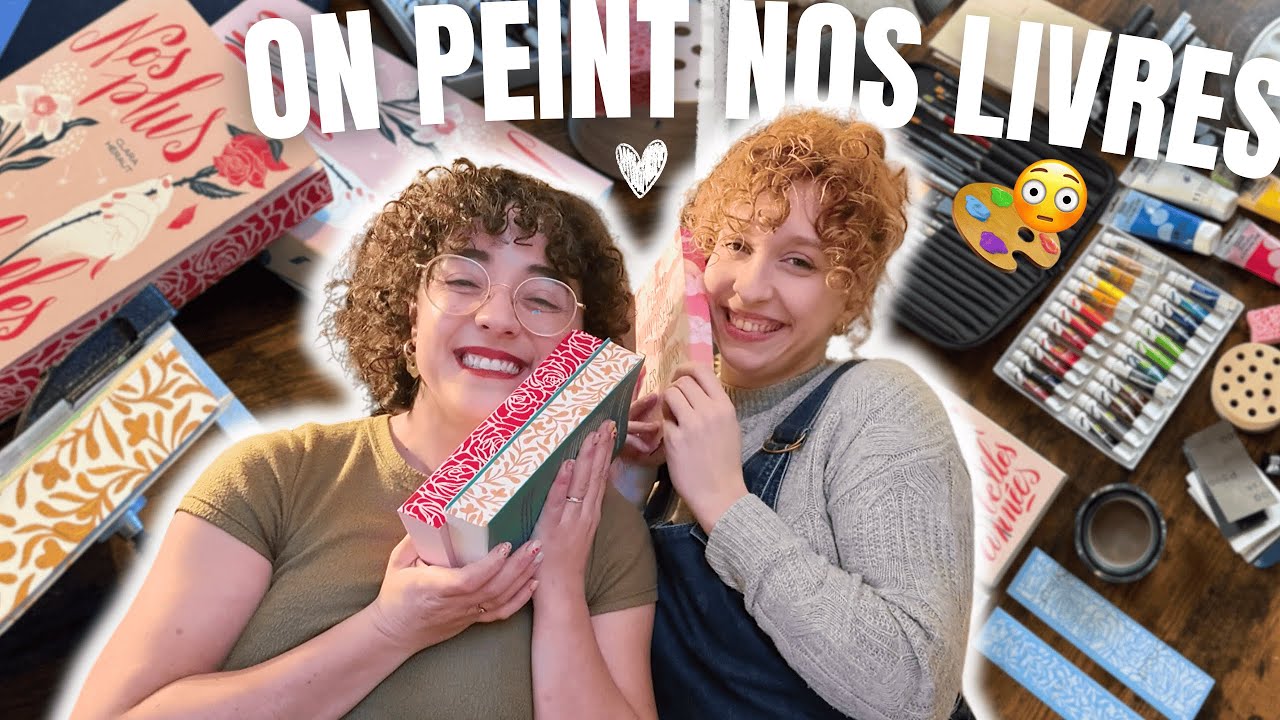 j'apprends à faire des JASPAGES sur mes LIVRES 🎨📖😍