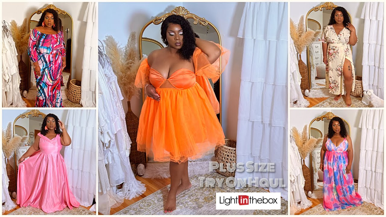 Plus Size Spring Dress Haul | Sexy, Cute, Flirty | Lightinthebox.com