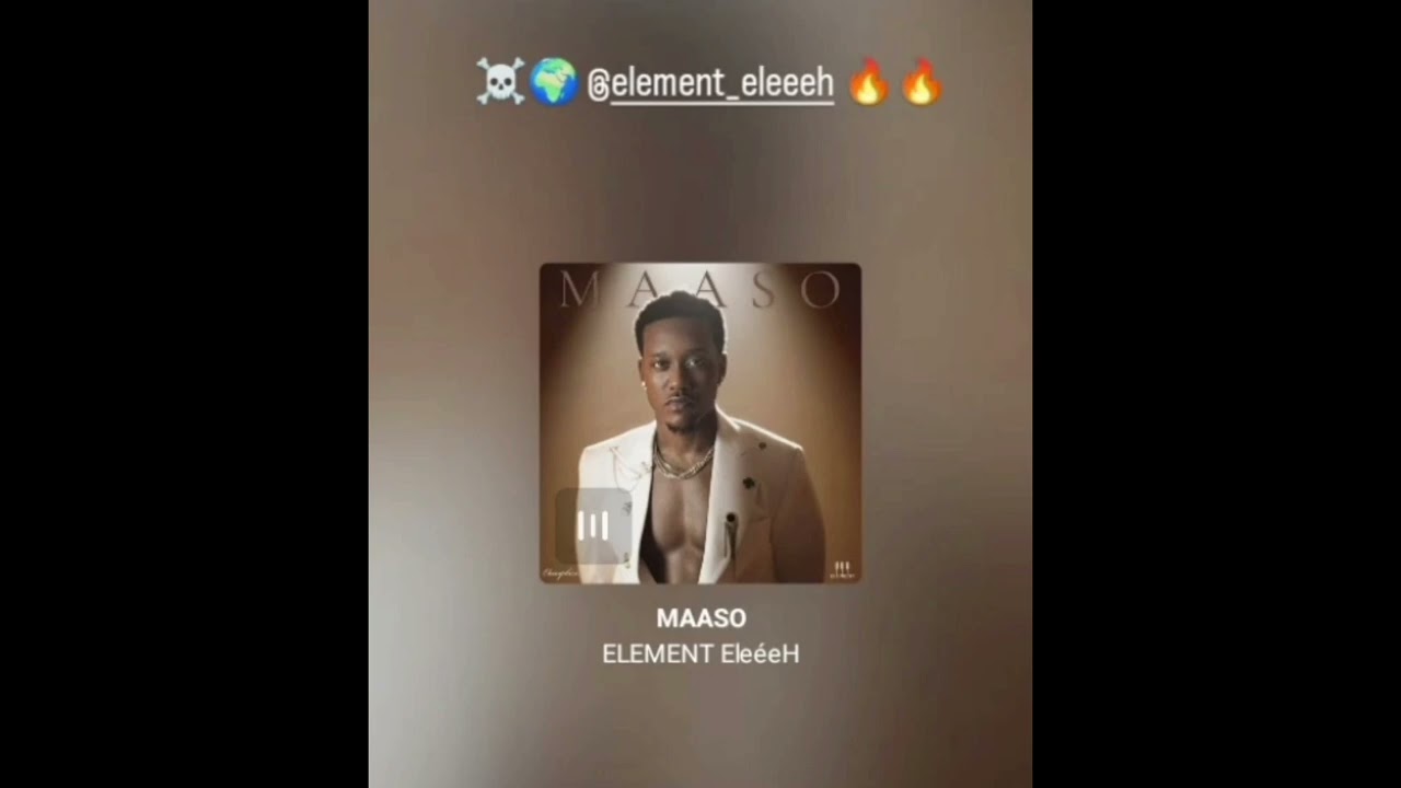 MAASO - Element-eleeh(official audio).