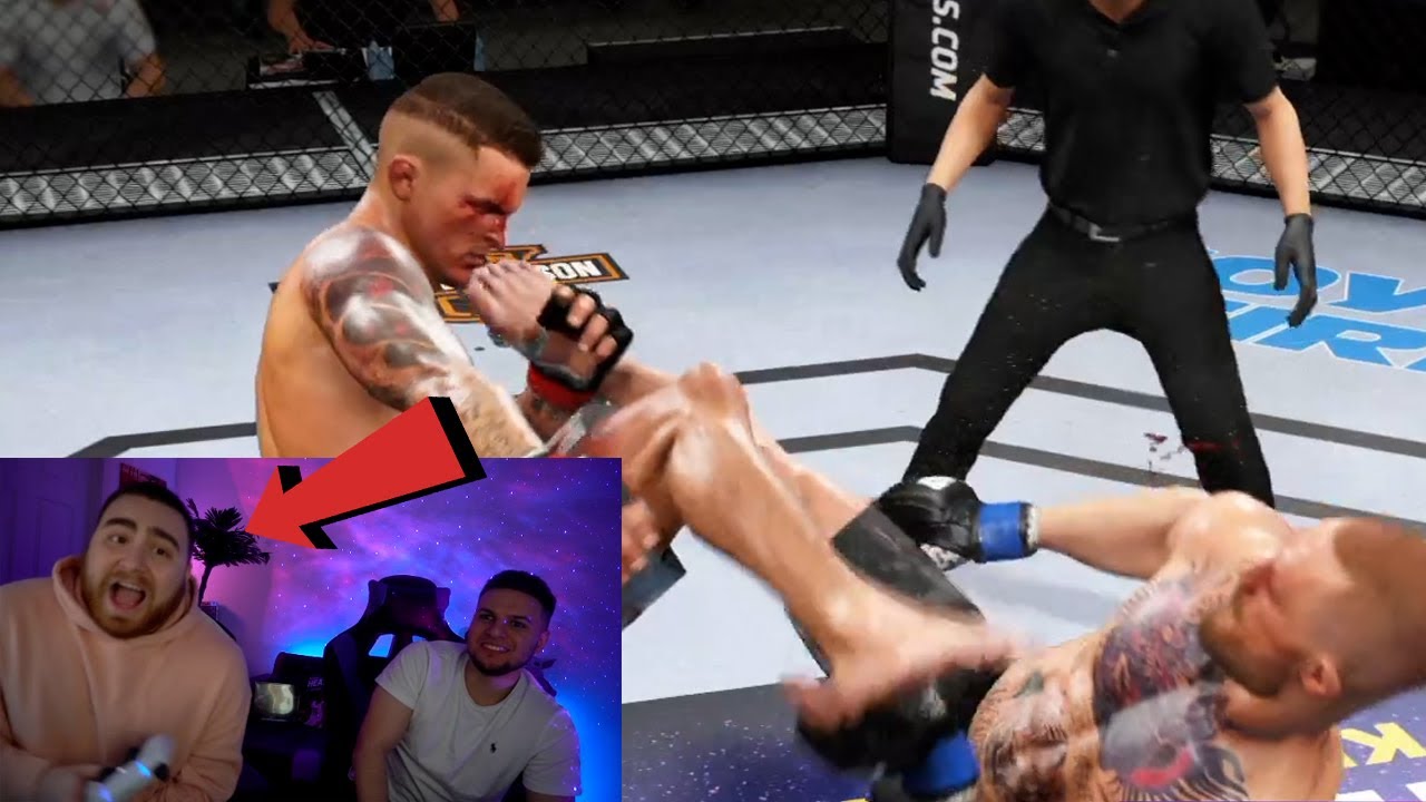 LosPollosTV ЯРОСТЬЮ играет в UFC против своего лучшего друга Рафа!