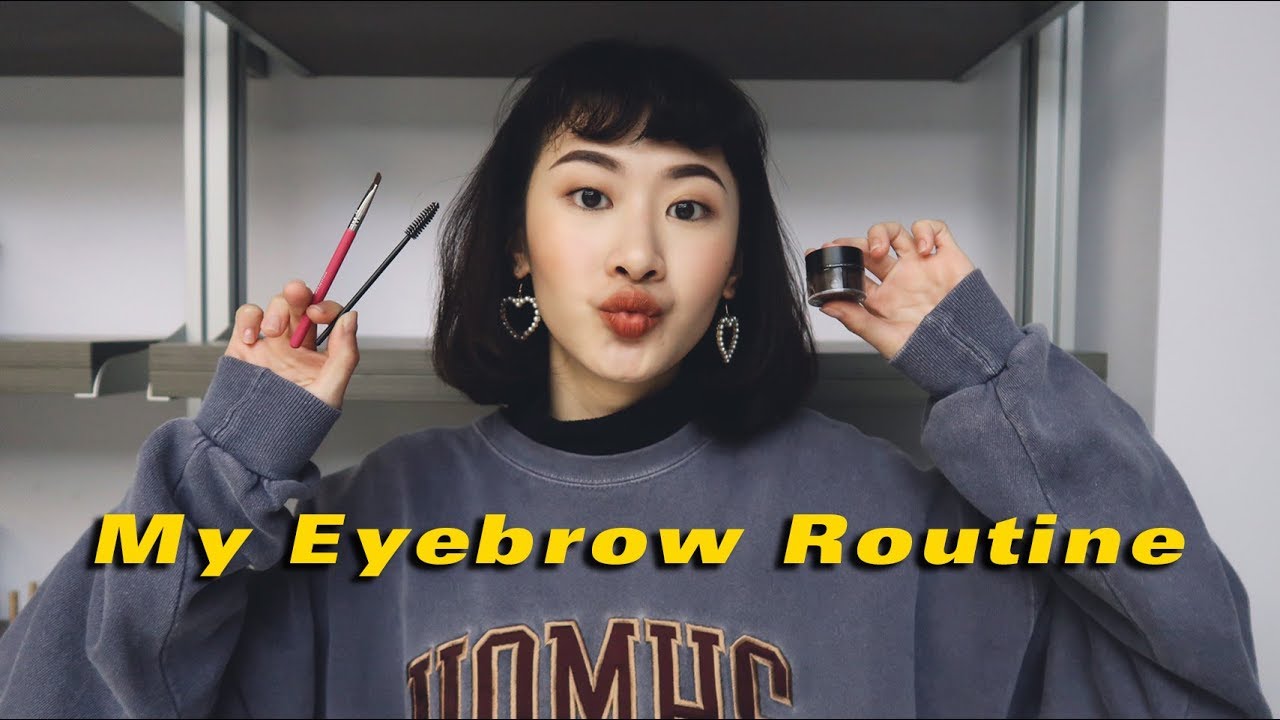 (字幕)六年眉毛黑歷史+我是怎麼畫眉毛的｜My Eyebrow Routine♡
