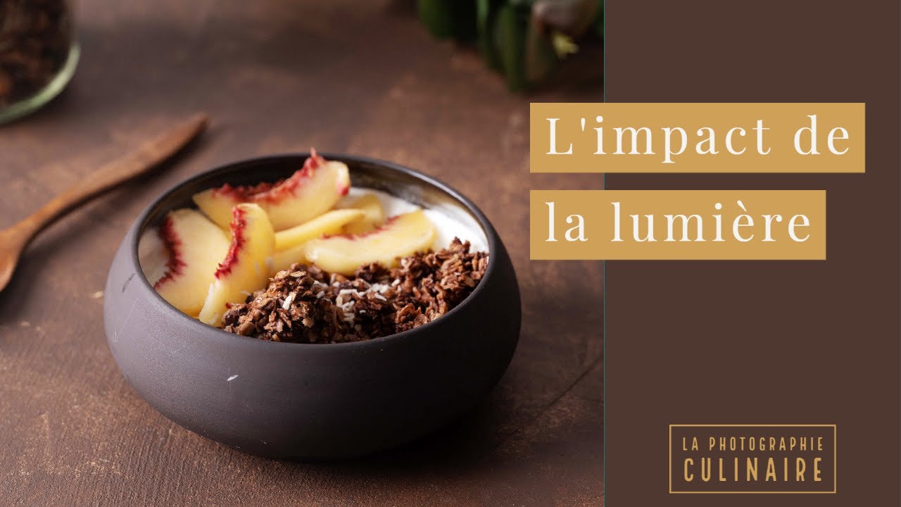 L'impact de la lumière en photo culinaire