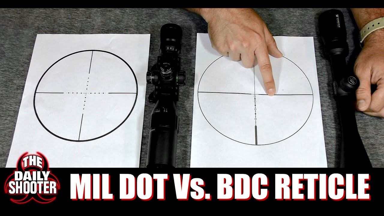 Mil Dot или BDC Reticle: какой вариант вам подходит?