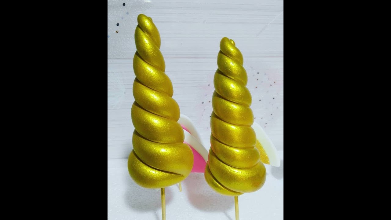 HOW TO MAKE UNICORN HORN, EARS & EYES
