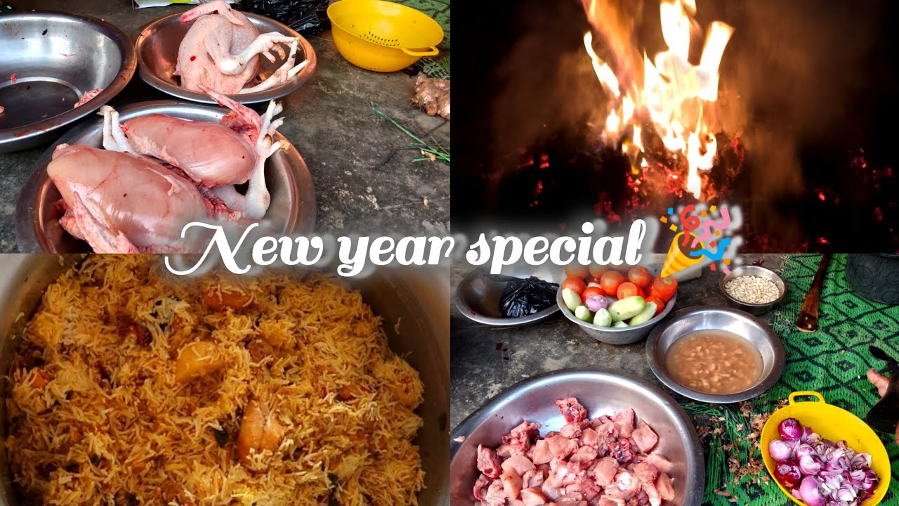 New year special 🎉 Village picnic night Desi Vibes 