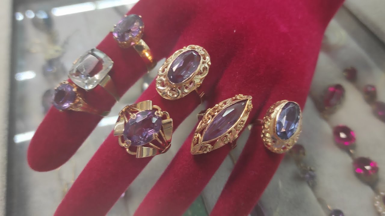 #Серебро СССР.Золото СССР украшения 1920 -1970 годов 1 часть.