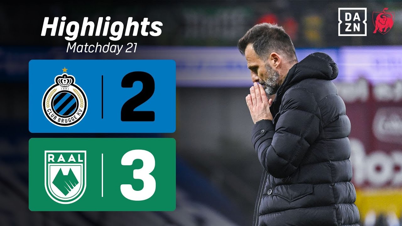 RAAL La Louvière stage a superb comeback against Club Brugge! 🤯⚡️ #CLURAL