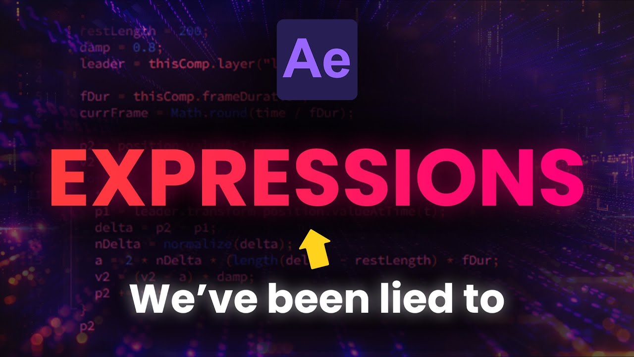 Единственные 4 выражения After Effects, которые вам нужно знать