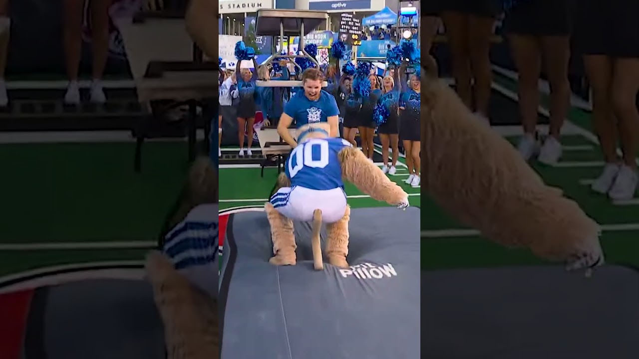 ENDLESS STUNTS From Cosmo at BYU! 🤩 #collegefootball #byu #college