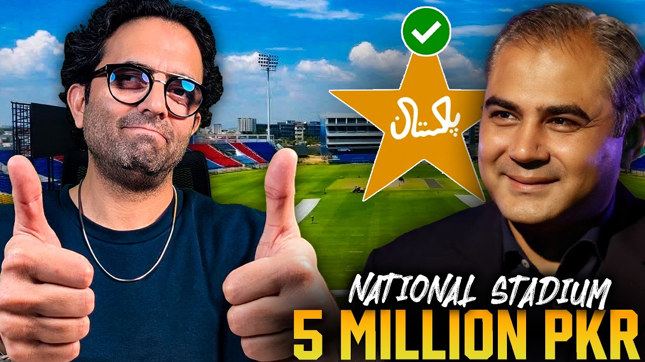 PCB will spend 5 Billion PKR on Renovation of the National Stadium Karachi 🏟️💸