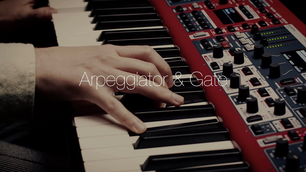 The Sound of the Nord Stage 4 ft J3PO - Arpeggiator and Gate